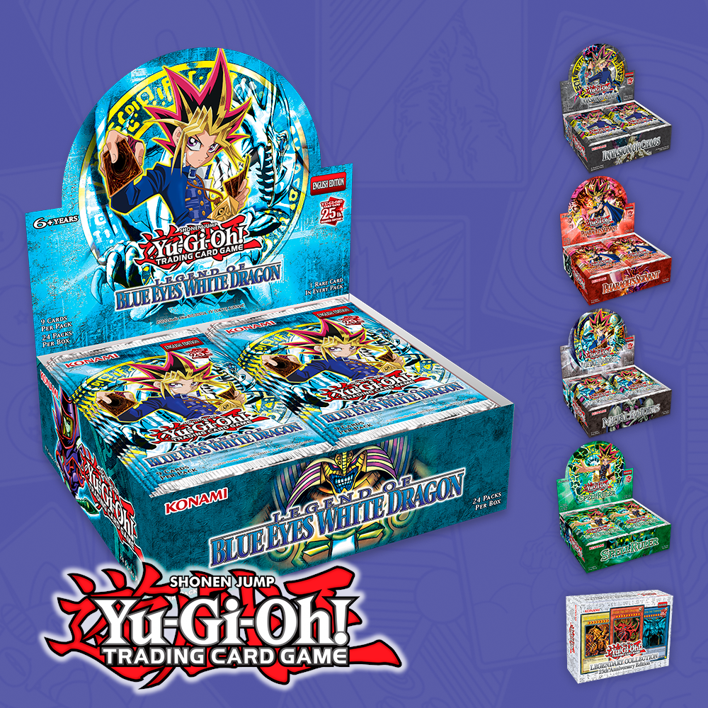 legend of blue-eyes booster box 25th anniversary card list Yu-Gi-Oh! - Legend of Blue-Eyes White Dragon - 25th Anniversary Reprint