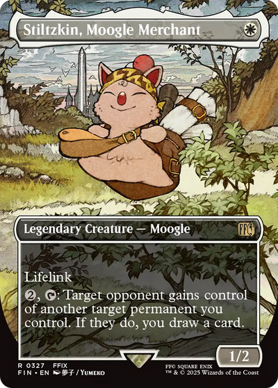 Stiltzkin, Moogle Merchant (Borderless) (FIN-327) - FINAL FANTASY (Borderless)