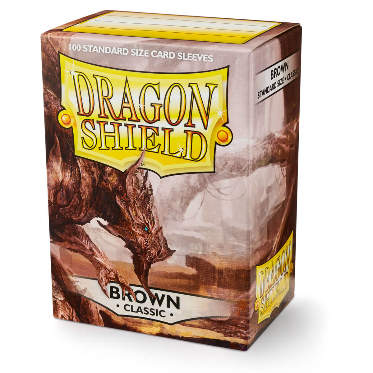 Dragonshield Sleeves - Classic Brown (Standard Size 100 Pack)