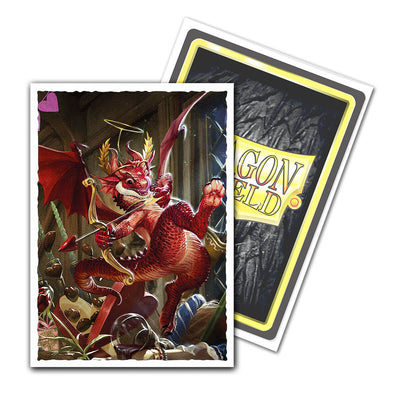 Dragonshield Sleeves - Valentine Dragon 2 Matte Art (Standard Sized)