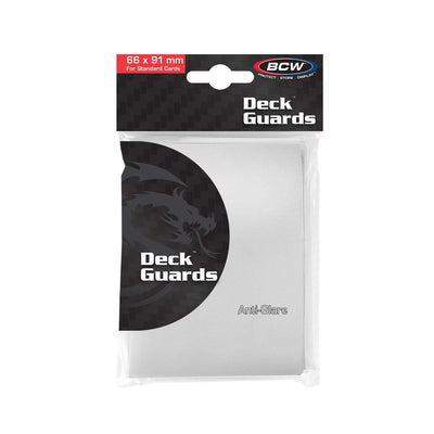 BCW Deck Guard Sleeves (50) - White (Standard Size)