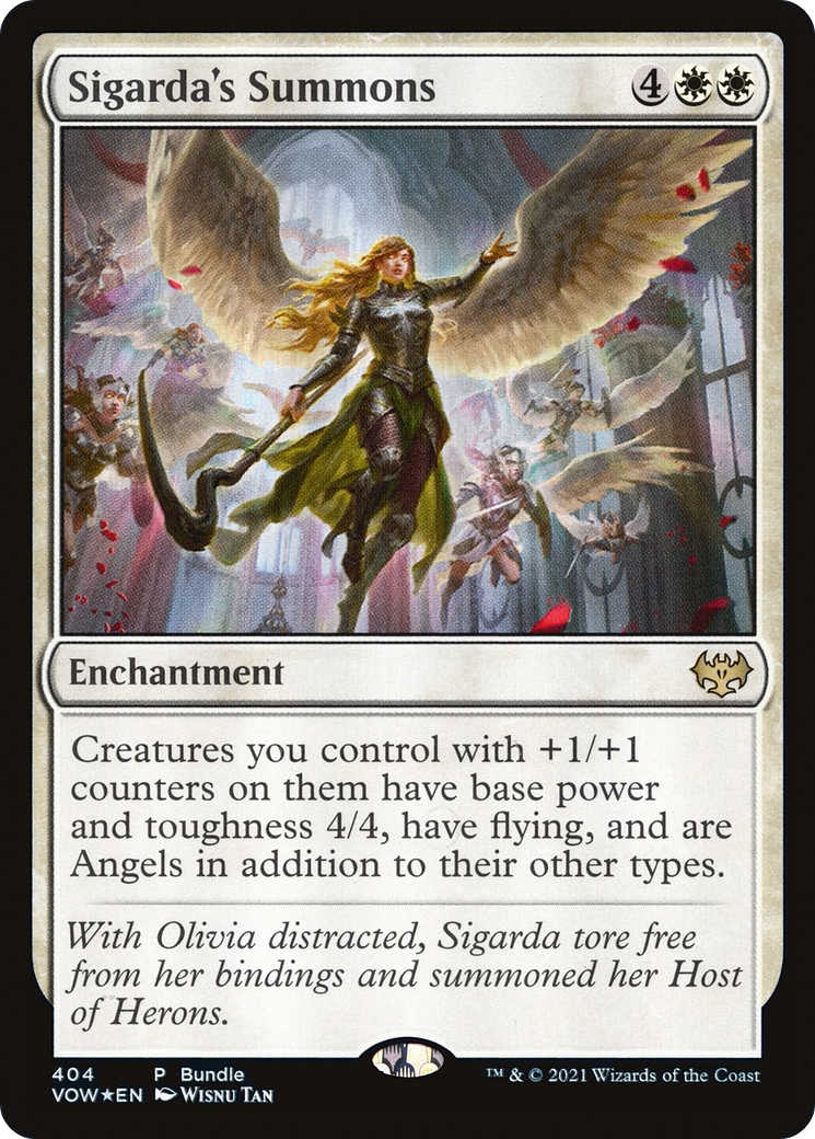 Sigarda's Summons (UMP-404) - Innistrad: Crimson Vow Foil
