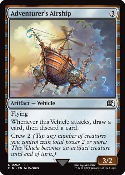 Adventurer's Airship (FIN-252) - FINAL FANTASY