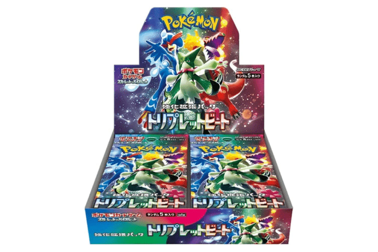 Japanese Pokemon TCG: Scarlet & Violet: Triple Beat Booster Box *Sealed*