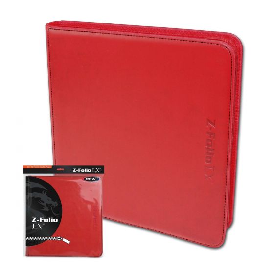 BCW Z-Folio 12-Pocket LX Album (Zipper)