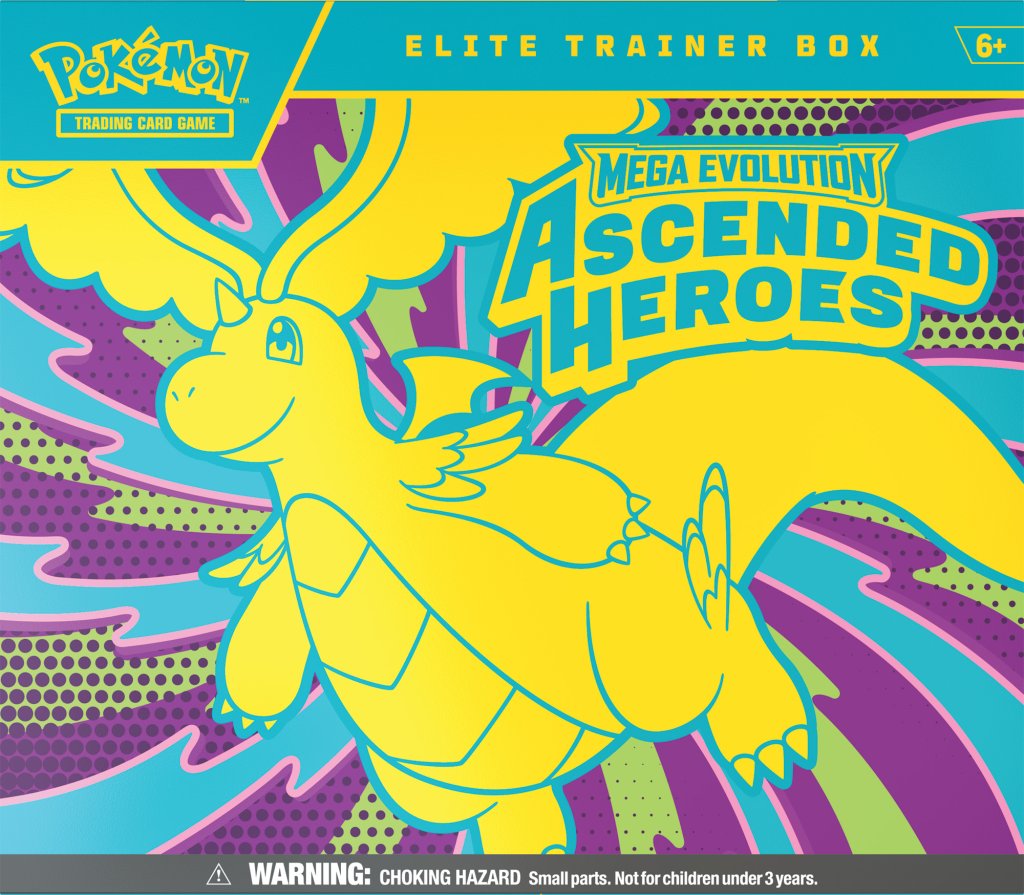 Pokemon TCG: Mega Evolution: Ascended Heroes Elite Trainer Box *Sealed*