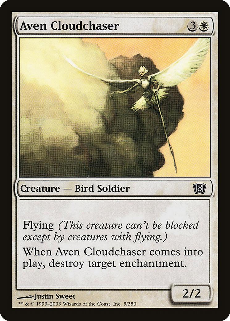 Aven Cloudchaser (8ED-005) - 8th Edition Foil
