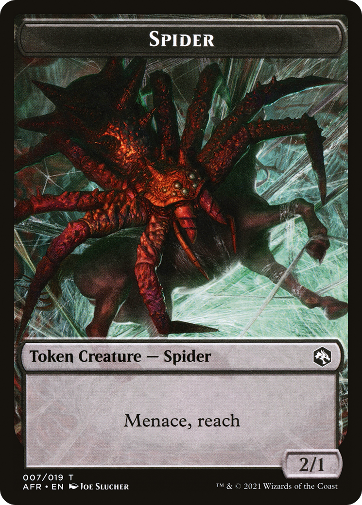 Spider (AFR-007) - Adventures in the Forgotten Realms Tokens