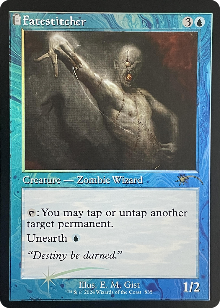 Fatestitcher (Retro Frame) (SLD-835) - Secret Lair Drop Foil