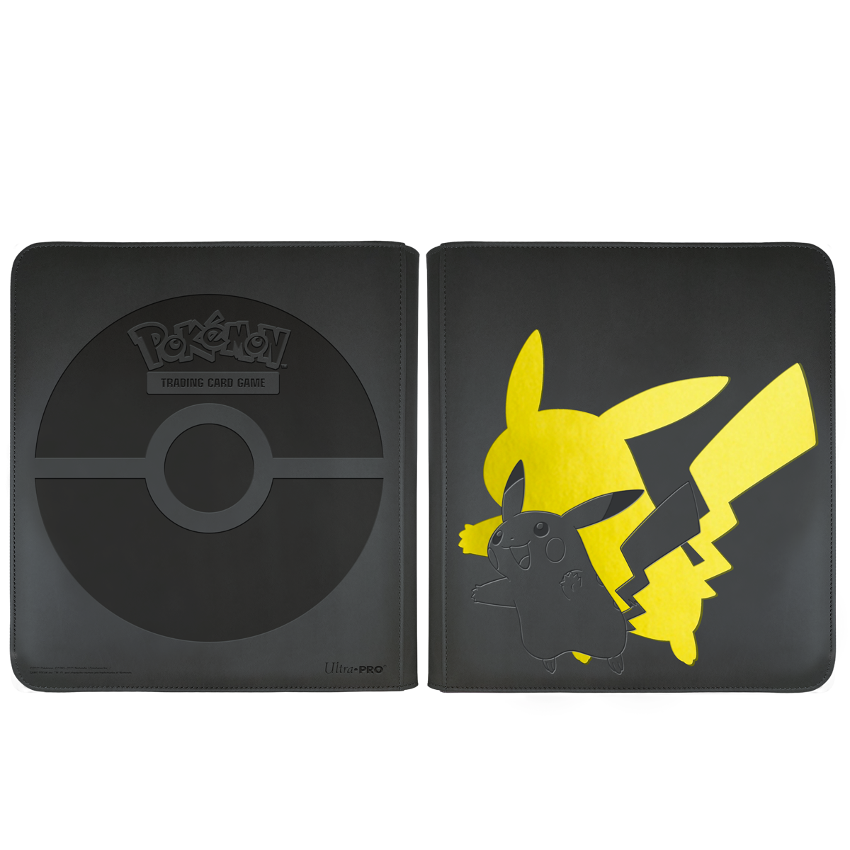 Ultra Pro - Pokémon 12-Pocket Zip PRO Binder: Pikachu (Elite Series)