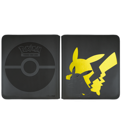 Ultra Pro - Pokémon 12-Pocket Zip PRO Binder: Pikachu (Elite Series)
