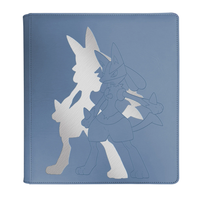 Ultra Pro - Pokémon 12-Pocket Zip PRO Binder: Lucario (Elite Series)