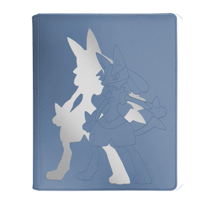 Ultra Pro - Pokémon 9-Pocket Zip PRO Binder: Lucario (Elite Series)