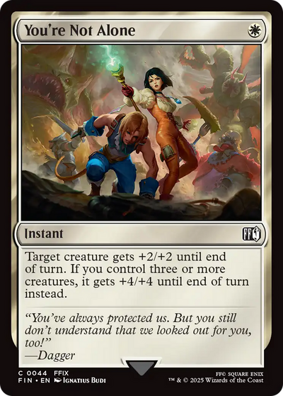 You're Not Alone (FIN-044) - FINAL FANTASY