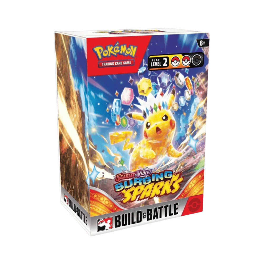 Pokemon TCG: Scarlet & Violet: Surging Sparks Build & Battle Kit *Sealed*
