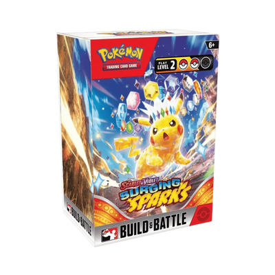Pokemon TCG: Scarlet & Violet: Surging Sparks Build & Battle Kit *Sealed*