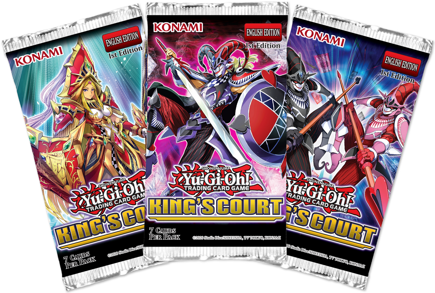 Yugioh! Booster Boxes: King's Court *Sealed* (American Print)