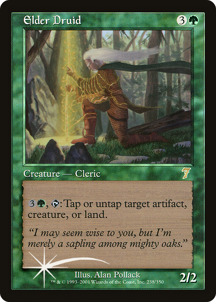Elder Druid (7ED-238★) - 7th Edition