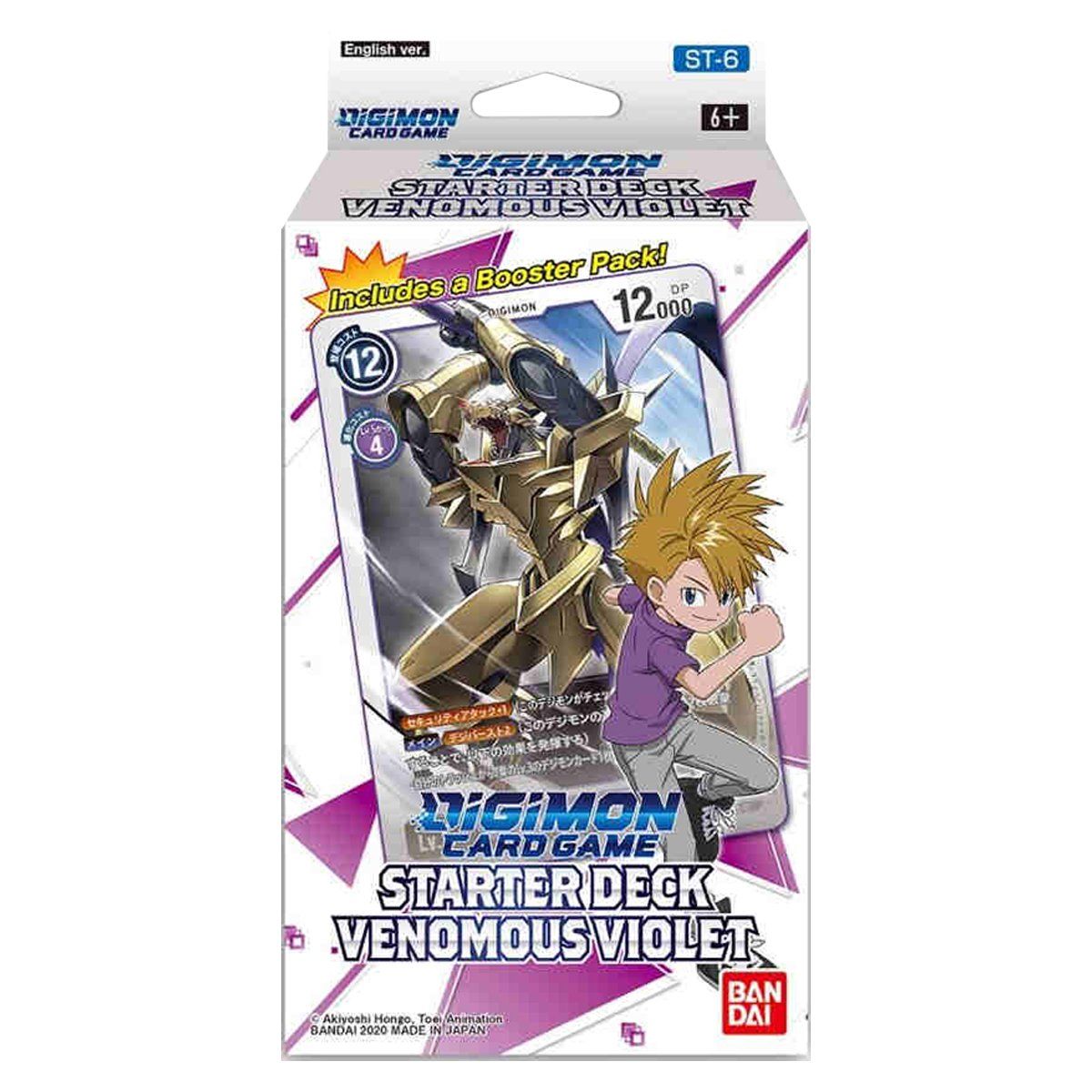 Digimon Card Game - Starter Deck Set (ST4, ST5 & ST6) *Sealed*