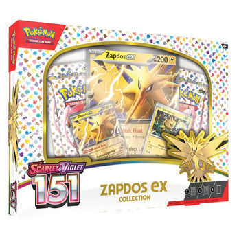 Pokemon TCG Scarlet & Violet: 151 Zapdos ex Collection *Sealed*