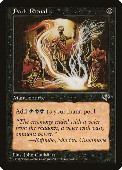 Dark Ritual (MIR-) - Mirage