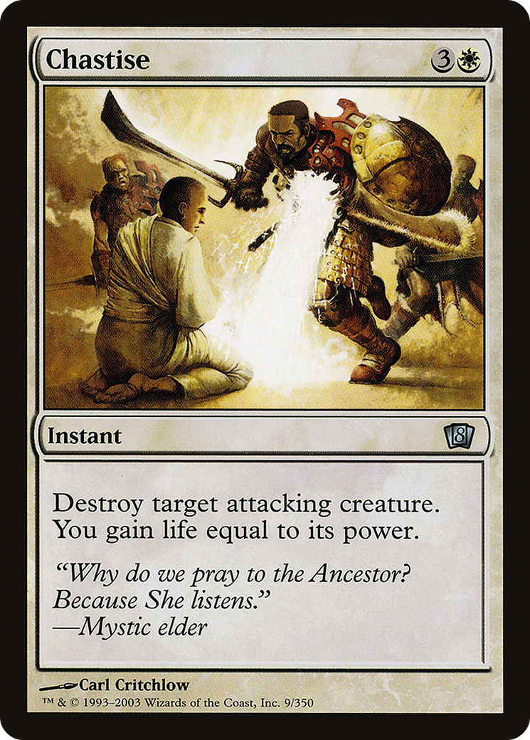 Chastise (8ED-009) - 8th Edition Foil