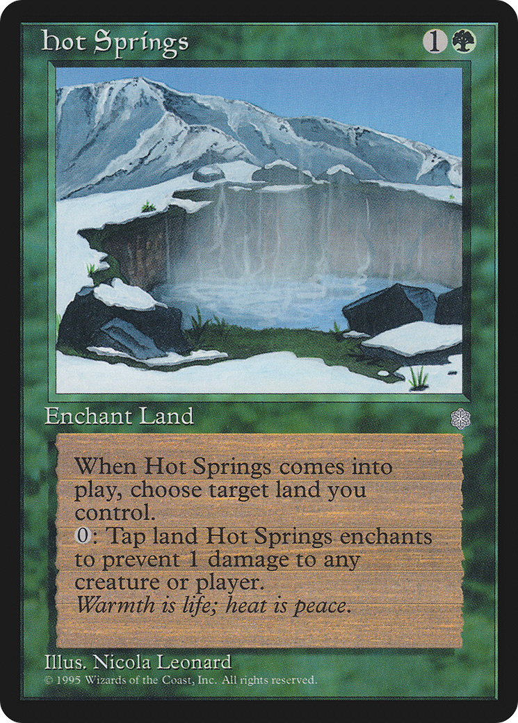 Hot Springs (ICE-) - Ice Age