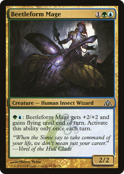 Beetleform Mage (DGM-054) - Dragon's Maze