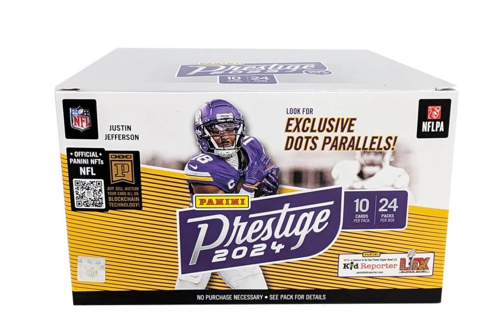 2024 Panini NFL Football Prestige Booster Box (Retail) TCG Collector NZ 2024 Panini NFL Football Prestige Booster Box (Retail) TCG Collector NZ