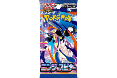 Japanese Pokemon TCG: Mega Evolution Ninja Spinner Booster Pack *Sealed*
