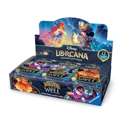 Disney Lorcana TCG: Whispers in the Well Booster Box (S10) *Sealed* (PRE-ORDER, SHIPS NOV 14TH)
