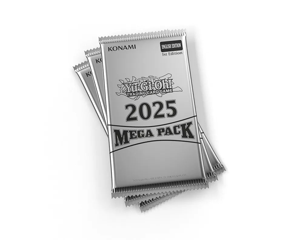 Yugioh! Boxed Sets & Tins: 2025 Mega Pack 3-Pack Tuck Box *Sealed*
