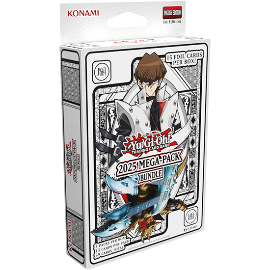 Yugioh! Boxed Sets & Tins: 2025 Mega Pack 3-Pack Tuck Box *Sealed*