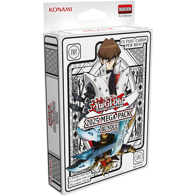 Yugioh! Boxed Sets & Tins: 2025 Mega Pack 3-Pack Tuck Box CASE *Sealed*