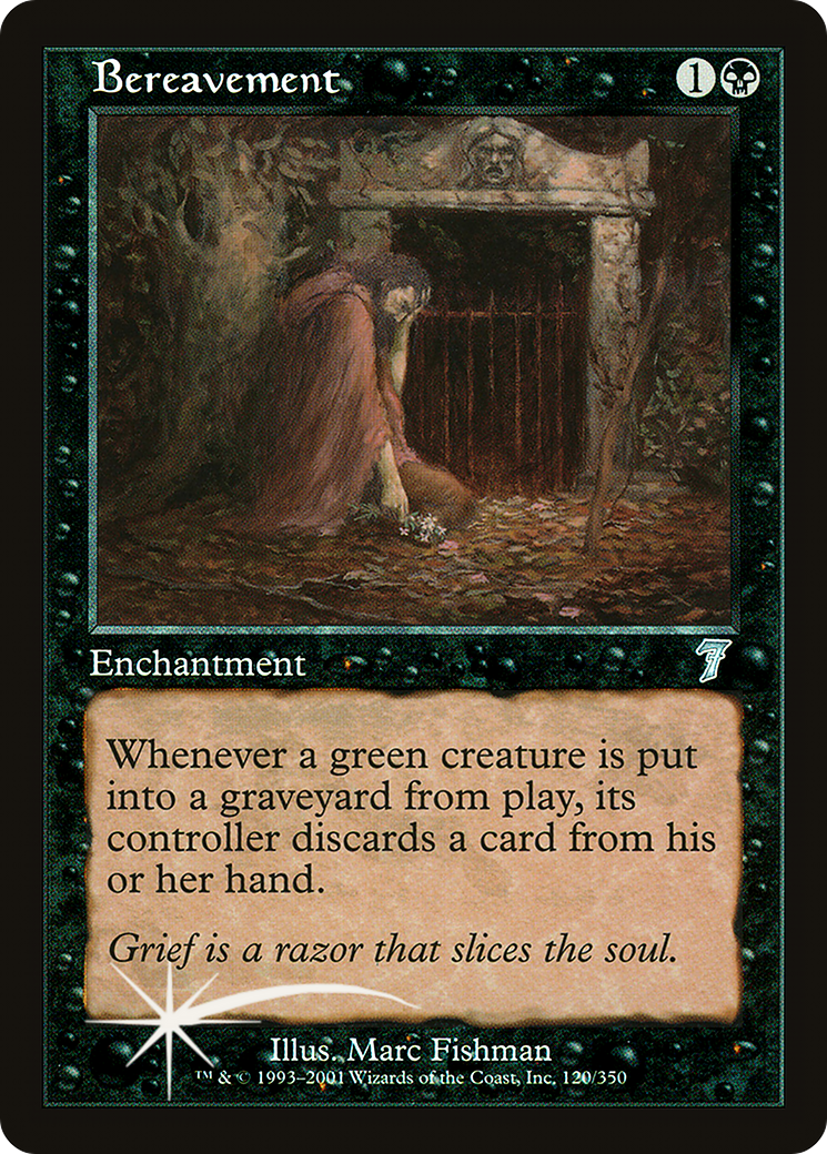 Bereavement (7ED-120★) - 7th Edition Foil
