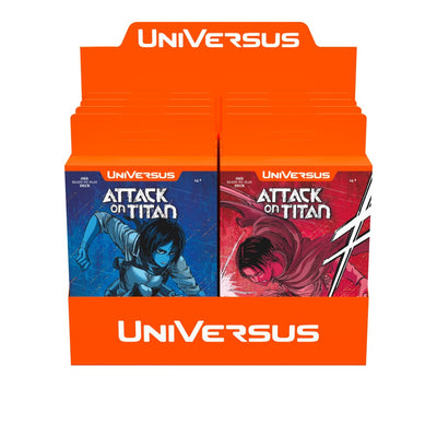 UniVersus CCG - Attack on Titan Clash Decks *Sealed*