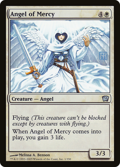 Angel of Mercy (9ED-001) - 9th Edition Foil