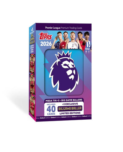 2026 Topps Premier League Mega Tin *Sealed*