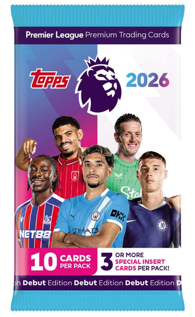 2026 Topps Premier League Booster Pack *Sealed*