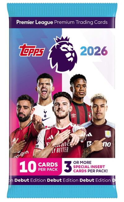 2026 Topps Premier League Booster Pack *Sealed*