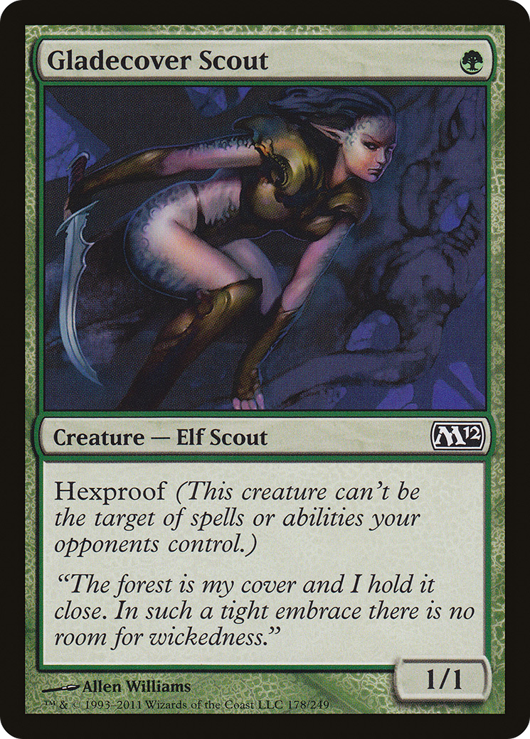 Gladecover Scout (M12-178) - Magic 2012