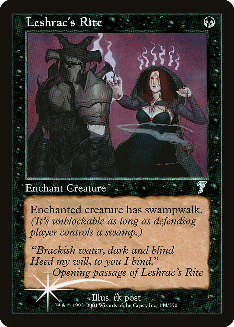 Leshrac's Rite (7ED-144★) - 7th Edition