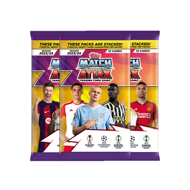 2023-24 MATCH ATTAX UEFA Champions League Mega Booster Eco Box *Sealed*