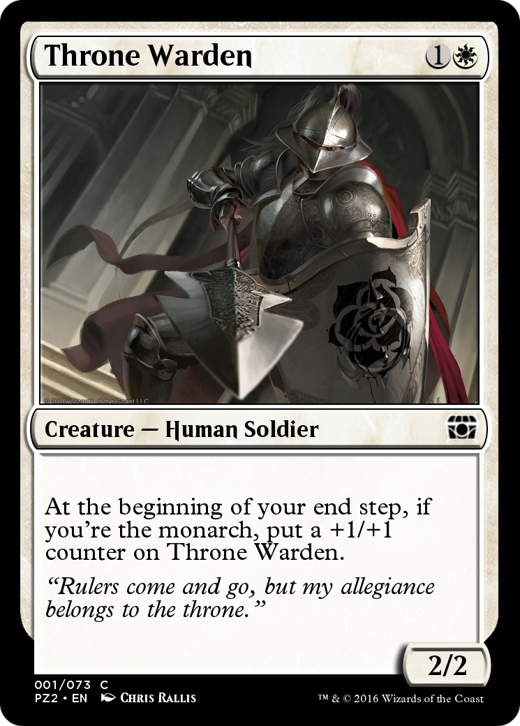 Throne Warden (PZ2-001) - Treasure Chest Foil