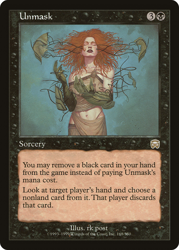 Unmask (MMQ-168) - Mercadian Masques Foil