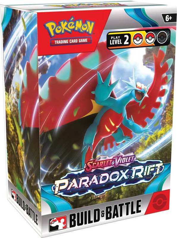 Pokemon TCG: Scarlet & Violet: Paradox Rift Build & Battle Box *Sealed*