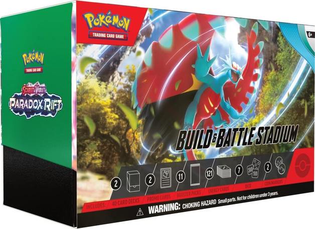 Pokemon TCG: Scarlet & Violet: Paradox Rift Build & Battle Stadium *Sealed*