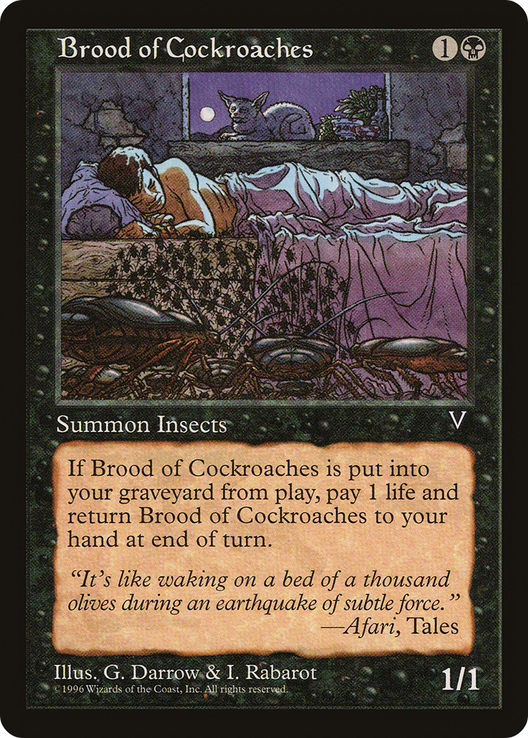 Brood of Cockroaches (VIS-) - Visions