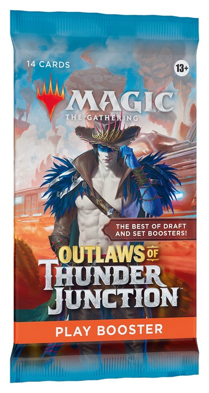 Magic: The Gathering - Outlaws of Thunder Junction Play Booster Pack * TCG Collector NZ Magic: The Gathering - Outlaws of Thunder Junction Play Booster Pack * TCG Collector NZ