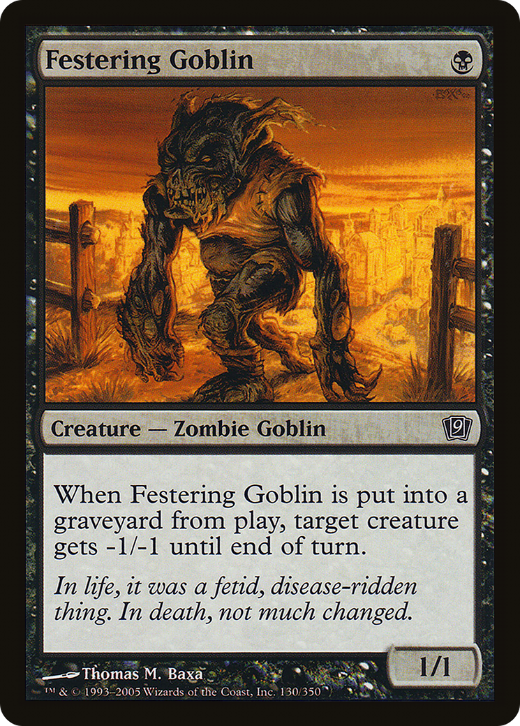 Festering Goblin (9ED-130) - 9th Edition Foil